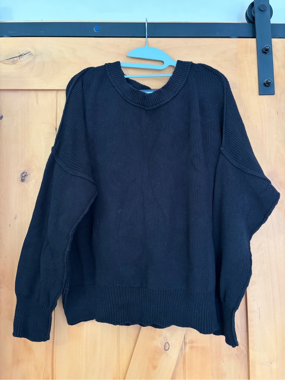 Carly Jean Los Angeles Black Cynthia Crewneck Sweater